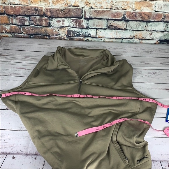 Slazenger NWT fleece lined 1/4 zip golf vest sz L - Picture 10 of 11